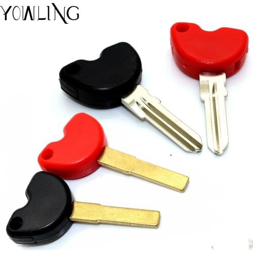 Motorcycle keys embryo motorbike blank key for BEVERLY250 BEVERLY300 BEVERLY400 BEVERLY500 MP3 gilera500 Uncut Blade keys Chip