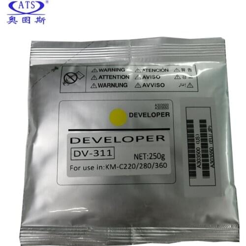 230g Developer for Konica Minolta C220 280 360 Compatible C220 C280 C360 copier spare parts