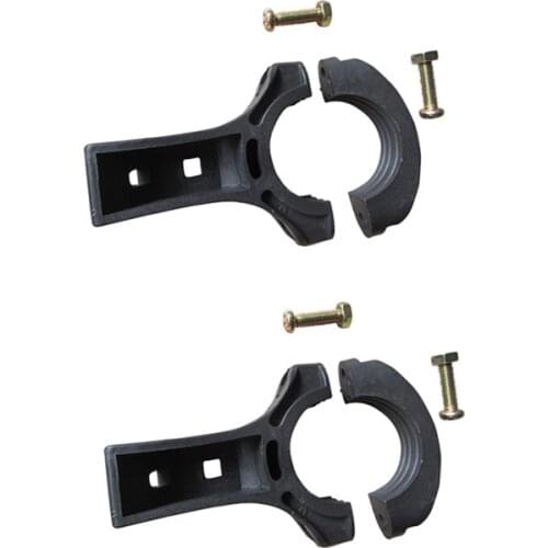 2PCS Ku Satellite LNBF LNB Single Bracket Holder Mount FTA 40MM Diameter