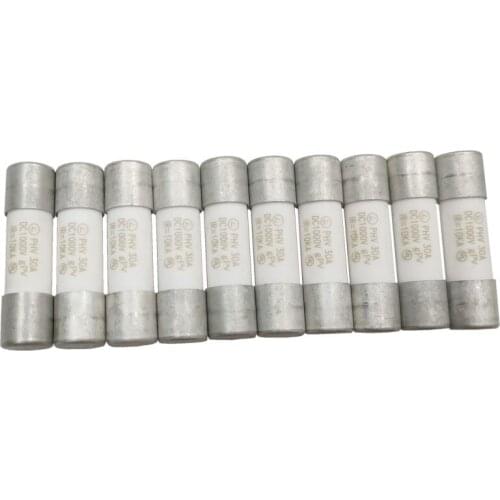20pieces /lot PV Connector Fuse 1000VDC 30A 20A 15A 10A 5A Use for solar cell panel Holder Connector Diode Spanner Crimping Tool