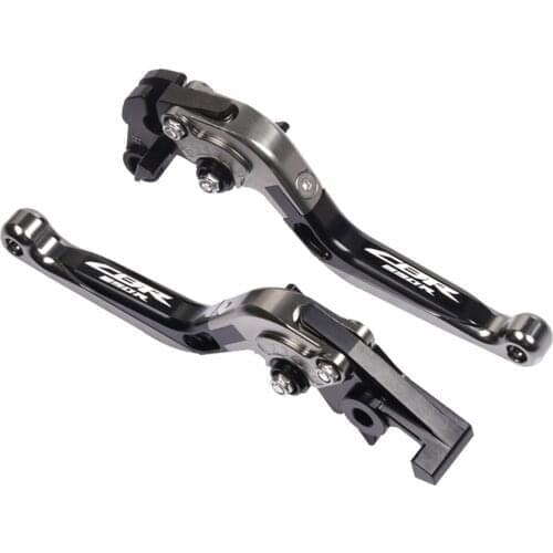 CNC Motorcycle Accessories Adjustable Folding Brake Clutch Levers For honda CBR650R CBR 650R 2019-2021 With LOGO CBR 650 R