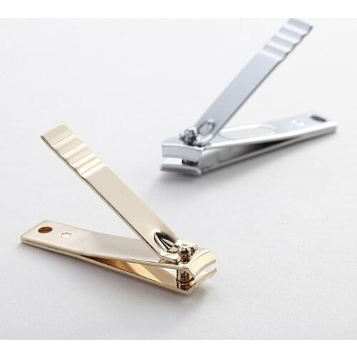 Gold Silver Repair Finger Toe Tools Finger Toe Scissors 1PC Professional Nail Clippers Carbon Steel High Quality Nail Cutter