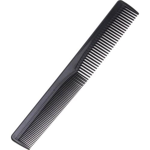 Men Women Salon Black Plastic Cutting Hair Tooth Comb Barber Tool Hairdressing Hair Brush SANA889