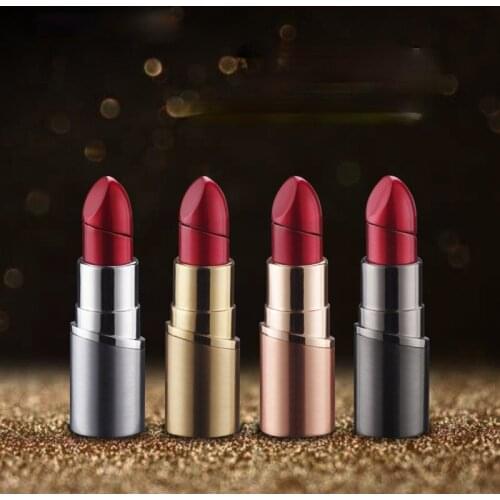 Personality Creative Open Flame Inflatable Lady Lipstick Lighter Briquets Et Accessoires Fumeurs Interesting Gift for Girl