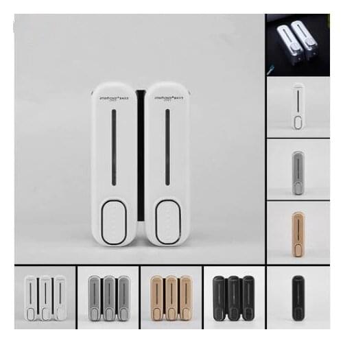 Fashion 350/700/1050 ml Capacity ABS Liquid soap dispenser wall mounted bathroom soap dispenser hotel products accessories