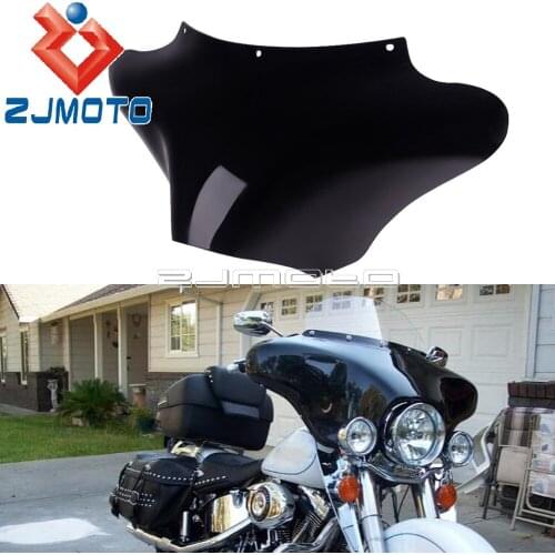 Batwing Outer Headlight Fairing Cover Cowl For Harley Softail FLST Heirtage/FLSTC Classic/FLSTN FLHR Road King Honda VTX Shadow