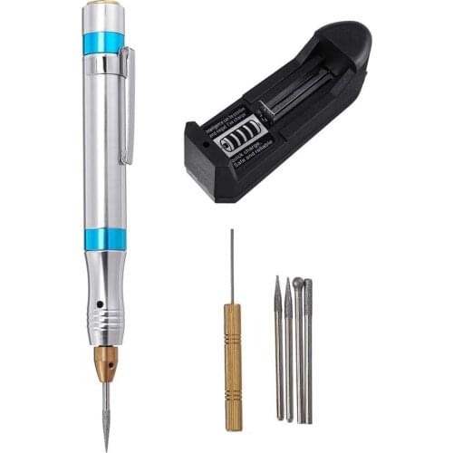 33000rpm Mini Cordless Electric Engraving Pen DIY Grinder Engraver Polisher Tool