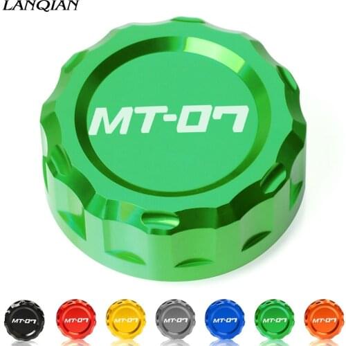 Motorcycle Aluminum Alloy Motorbike Accessories Cylinder Reservoir Cover Cap For Yamaha MT07 MT-07 MT 07 2014 2015 2016 2017