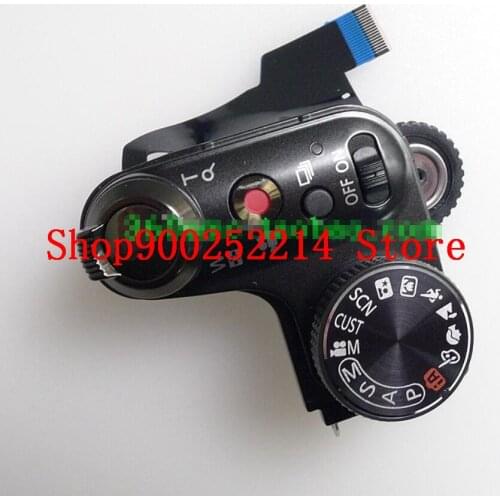 NEW For Panasonic FZ47 FZ48 FZ40 FZ45 Top Cover Power Switch Shutter Release Zoom Button Mode Dial Camera Repair Spare Part Uni