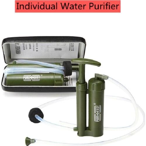 Camping Individual Water Purifier Portable Water Purifier Washable and Reusable Filter Element Water Purifier For Outdoor Travel