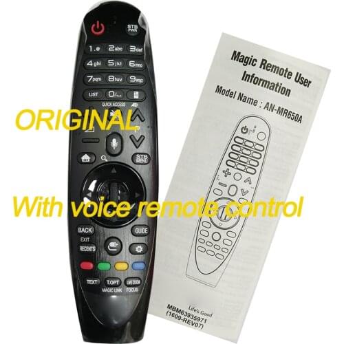 New Original Magic Remote Control for LG AN-MR650A AM-HR650A For Select 2017 Smart TVs 55UK6200 49uh603v 55UK6200 43UJ634V