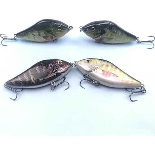 Recertop 10.5cm 45.6g 2021 fishing Deepwater Freshwater Universal and Multicolor set latest bait Crankbait fish skin sea