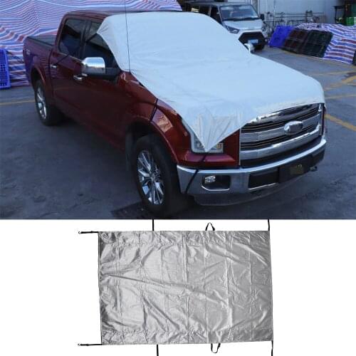 Front Windshield Snow Shield Cover Sun Shade Protector For Ford F150 15+ Jeep Grand Cherokee 11+ Silverado GMC 14-18 Lincoln 18