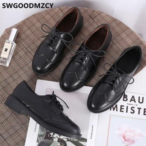 Brogues White Heels Block Heel Shoes Lace Up Heels Elegant Shoes For Woman Black Pumps Designer Shoes Women Luxury 2020 Fashion