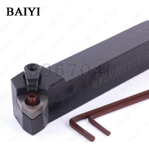 1PC MWLNR 2020K08 External 20mm Turning Tool Holder MWLNR2020K08 for WNMG Carbide Inserts MCBNR Lathe Cutting Tools