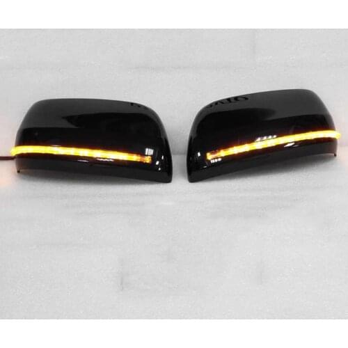 2008-2019 LC200 FJ200 Flowing LED Side Rear-View Mirror Cover Replacement For Toyota Land Cruiser 200 Accessories