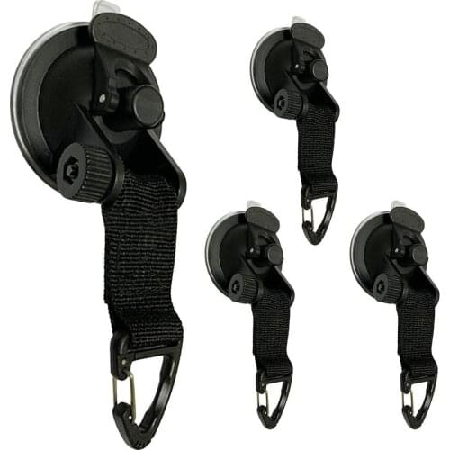 4 Pcs Suction Cup Anchor Securing Hook Tie Down Outdoor Camping Tarp As Car Side Awning Pool Tarps Tents Securing Hook Universal