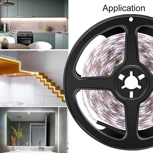 5V USB LED Strip Waterproof Kitchen Cabinet Light TV LED Ribbon Light Strip Lamp LED Flexible Backlight Lighting Night Lamp Tape