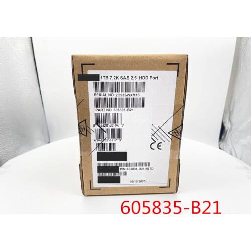 605835-B21 606020-001 605832-002 507129-016 1T SAS Ensure New in original box. Promised to send in 24 hours