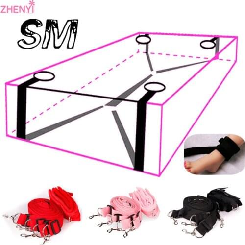 BDSM Restraints Handcuffed Adult Sex Toys Handcuff Wrist To Leg Cuffs Slave Fetish Female Sex Toy For Couple Shop