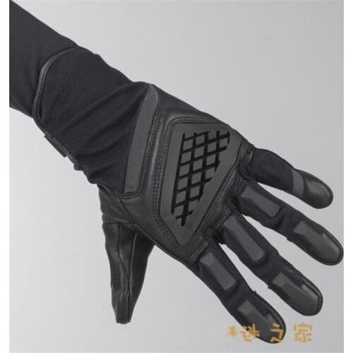 Free shipping Neutrons 3 Short Leather Sports Motorcycle Gloves Black