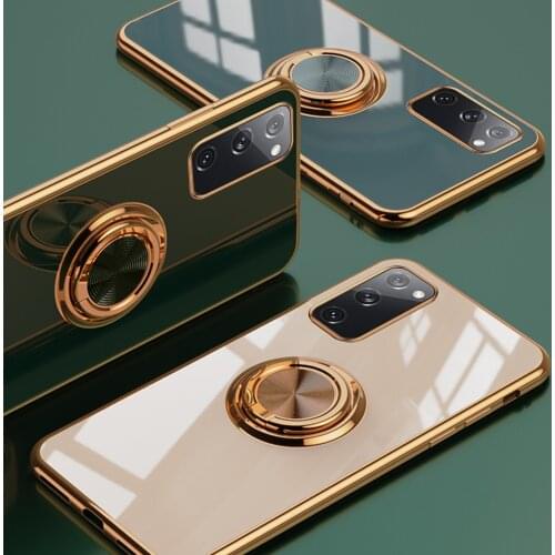 Stand Holder Magnetic Ring Case For Samsung Galaxy S21 S20 Ultra Plus 5G S 20 S 21 S20 FE Cover For Samsung Galaxy S20 Plus Case