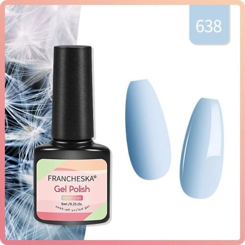 Butterfly Color Gel Polish Glue Blue-green Series For UV/LED Lamp Nail Polish Manicure Nail Art UV Nail Phototherapy Glue TSLM1