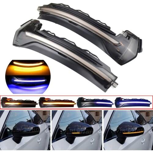 Dynamic Turn Signal Light Car Rear View Mirror LED Indicator Sequential Blinker For Audi A3 8V S3 RS3 S Line 2013-2018