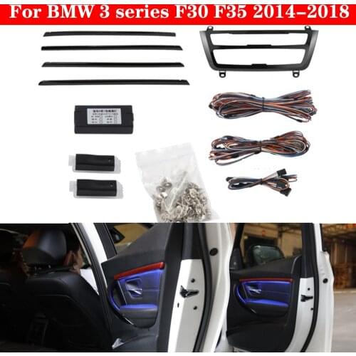 For BMW 3 series F30 F35 2014-2018 9-color automatic conversion Car interior door ambient light decorative lighting tuning car