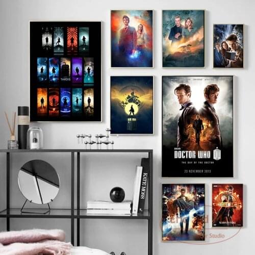 Classic Tv Series Doctor Who Posters And Prints Canvas Painting Wall Art Picture Vintage Poster Decorative Home Decor Plakat