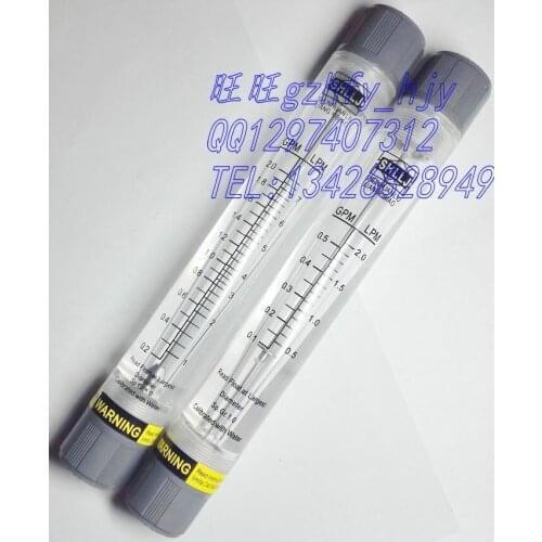 LZM-15G pipeline flow meter liquid 0.1-0.5GPM 0.5-2LPM flow meter gas