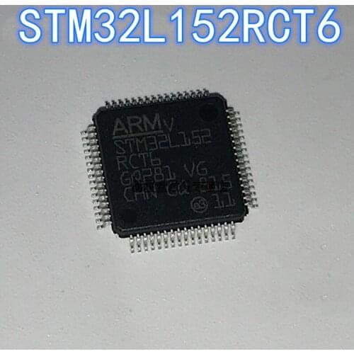 1PCS-5PCS 100% new original authentic STM32L152RCT6 QFP-64 32L152RCT6 QFP64 microcontroller chip