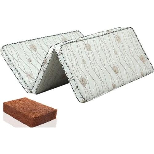 VESCOVO Natural Coir hard Mattress Single Double twin size tatami floor Mattress bed mattress topper