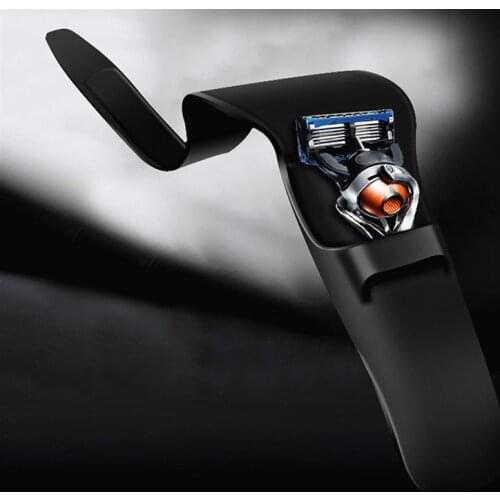 Heigh Quality Mens Manual Series Razor Handle Silicone Sleeve Black Portable Travel Silicone Shaver Storage Holder Hot Sale 1PC