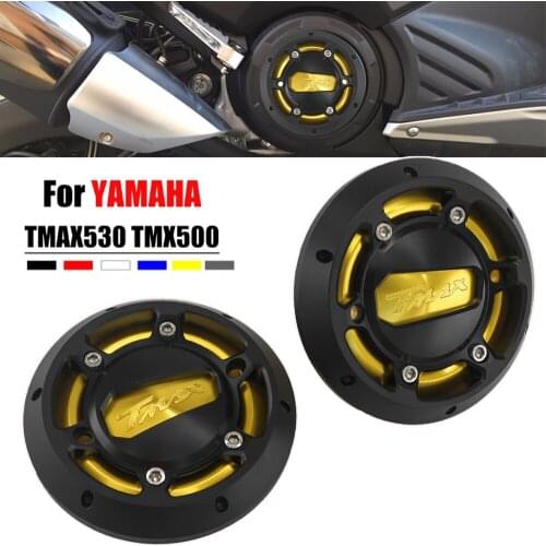 Motorcycle CNC Falling Protection Crash Pad Sliders Engine Stator Cover For YAMAHA Tmax530 Tmax500 T MAX 500 530 T-MAX 2012-2016