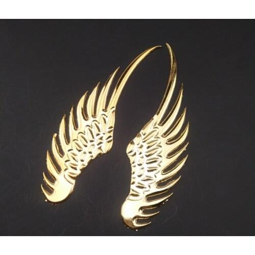 1 Pair Fashion 3D Wings Car Sticker For Volvo S40 S60 S80 XC60 XC90 V40 V60 C30 XC70 V70