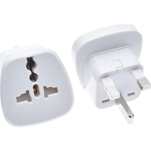 1PC US (USA) EU (Europe) AU (Australia) Singapore to UK Travel Power Plug Adapter UK Singapore converter three-hole socket