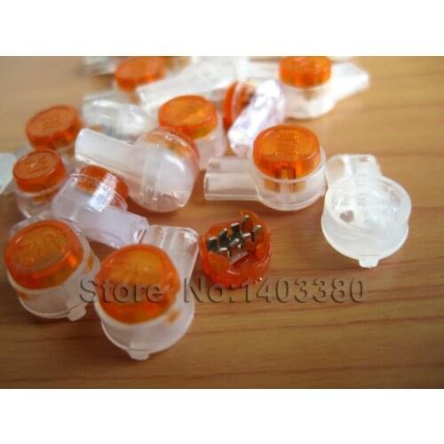 100pcs/polybag,UY2(K2)Wire Connector,UY Lock Joint Connector For Telephone Cable