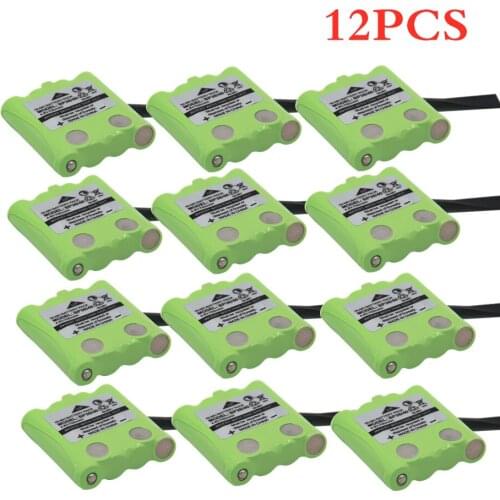 12 PCS/LOT Battery For Uniden 2-way radio BP-38 BP-40 GMR FRS BT-537 BT1013