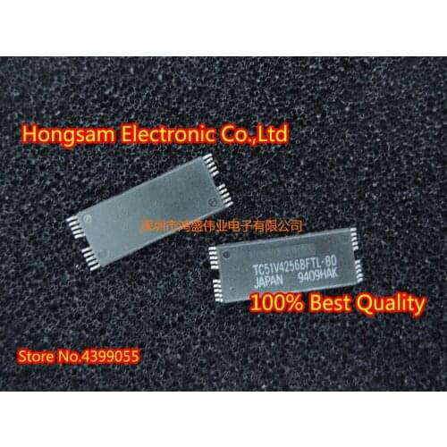 5PCS) TC51V4256BFTL-80 TC51V4265DFT-50 TC51V16160AFT-70 TC51V16165CFTS-60 TC58DVM72A1TG00 TC58NVG0S3ETAI0 TC58NVG2S0FTA00