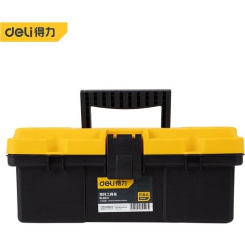 Deli Safety Instrument Tool Box Protective Waterproof Shockproof Toolbox Sealed Tool Case Impact Resistant Suitcase With Plastic