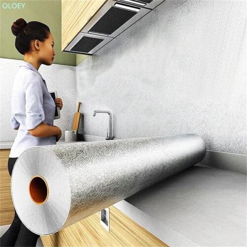 Kitchen Decor Muebles De Cocina Decoration Mural Vinilos Decorativos Wallpapers Encimera Stickers Meuble Cuisine Behang Tapeta