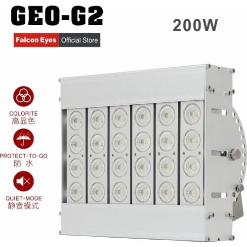 Falcon Eyes 200W Giant Professional LED Fotografia Studio Light Waterproof Photo Continuous Lighting For Video/Stage GEO-G2