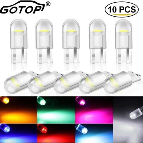 GOTOP LED Bulbs WY5W (W2.1x9.5d)