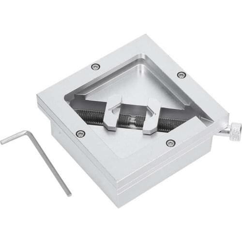 HT‑90 90x90 BGA Reballing Station Diagonal Universal Stencil Solder Aluminum Alloy Soldering Rework Kit