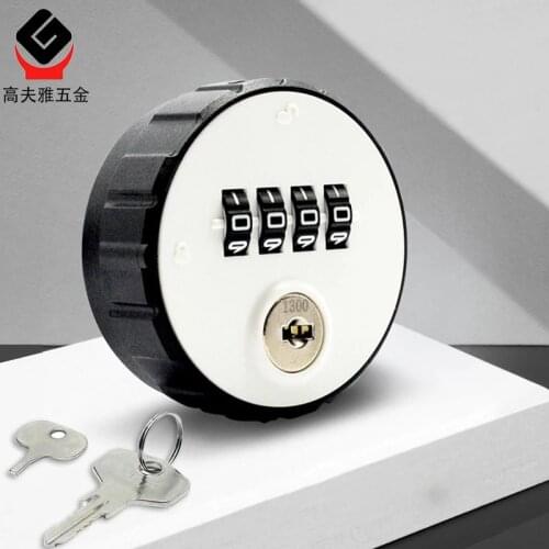 4 Digital Lock Combination Password Box Drawer Lock Cam Smart Lock Zinc Alloy For Mailbox Cabinet Lock Door Hardware With Keys