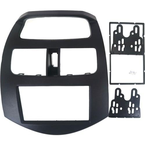 Car Radio Frame Kit 2 Din AutoStereo Fascia Panel Adapter for CHEVROLET Spark (M300) 2010-2013 DAEWOO Matiz HOLDEN
