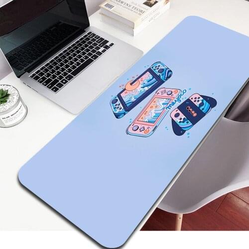 Anime Mouse Pad Small Fresh Girl Kawaii Mouse Pad Xxl Gamer Laptop Mini PC Keyboard Mat Gaming Accessories Mousepad Desktop Pad