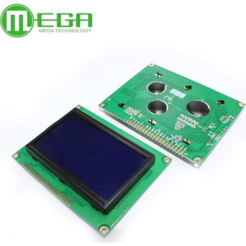 1pcs 12864 128x64 Dots Graphic Blue/Yellow Green Color Backlight LCD Display Module raspberry PI