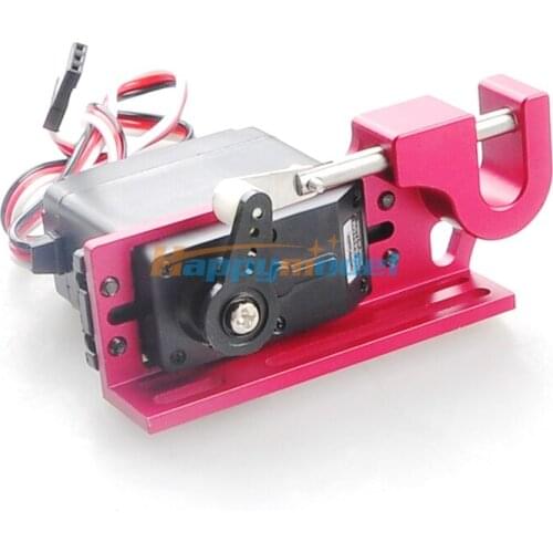 Multicopter Servo Dispenser / Holder for UAV Drones with high torque / high-precision, parabolic cable wire Mechanical switch